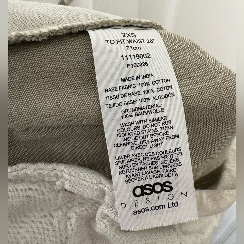 Linen ASOS Pants - Picture 4 of 5